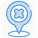 Location cancel  Icon