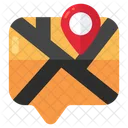 Location Chat Message Communication Icon