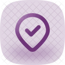Location Check In Lc Icon
