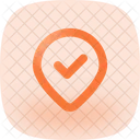 Location Check In Lc Icon