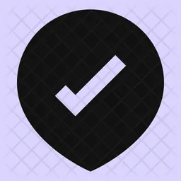 Location Check Flag Icon