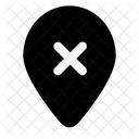 Location Cross Icon