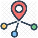 Seo Direction Location Icon