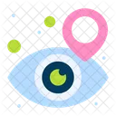 Location Eye  Icon
