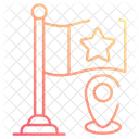 Location flag  Icon
