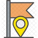Location Flag Checkpoint Country Icon