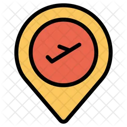 Location Flight  Icon