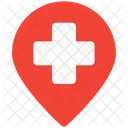 Location Hospital Icon