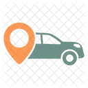 Location Car Rental Map Icon