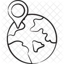 Map Pin Navigation Icon