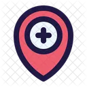 Location Maps Hospital Icon