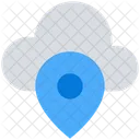 Cloud Computing Location Icon