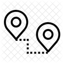 Location Path Way Icon