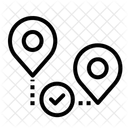 Location Path Way Icon