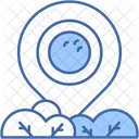 Location Pin Golf Icon