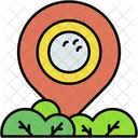 Location Pin Golf Icon