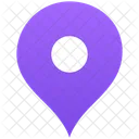 Location Pin Navigation Icon