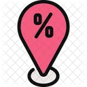 Location Pointer Sale Icon