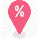 Location Pointer Sale Icon