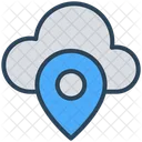 Cloud Computing Location Icon