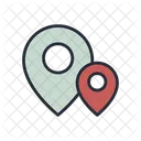 Map Pin Navigation Icon