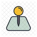 Map Pin Navigation Icon