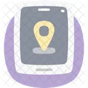 Location Flat Rounded Icon Icon