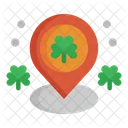 Location St Patricks Day Maps And Location Icono