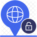 Location Independent Geo Neutral Anywhere Work Icon