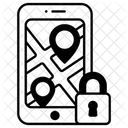 Lock Navigation Location Icon