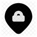 Location Locked In Lc Locked Icon