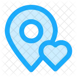 Location Love  Icon