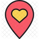 Location Love  Icon