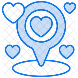 Location love  Icon