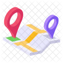 Location Map  Icon