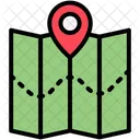 Direction Map Route Icon