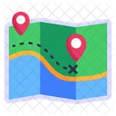 Location Map  Icon