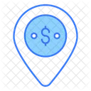 Money Location Currency Icon