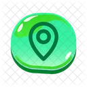 Button Map Location Icon