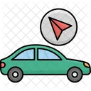 Location Marker Autonomous Car Icon