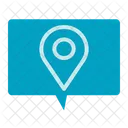 Location Message Location Chat Icon