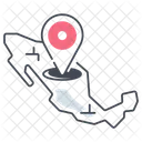 Location Mexico  Icon