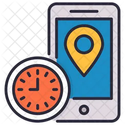 Location Mileage  Icon