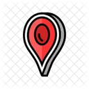 Red Pointer Map Icon
