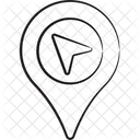 Location Location Pointer Map Icon