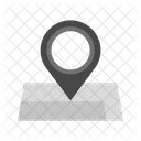 Marked Location Pin Icon