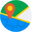 Location Pin Navigation Icon