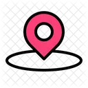 Location Pin Traveling Icon