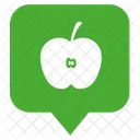 Location Apple Fruit Icon