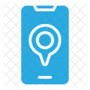 Location Pin Placeholder Smartphone Icon